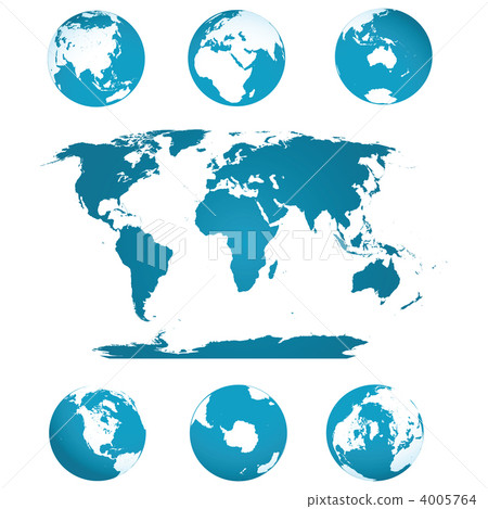 Globes and world map 4005764