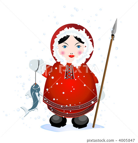 Eskimo over white 4005847