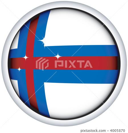 Faeroe flag button 4005870