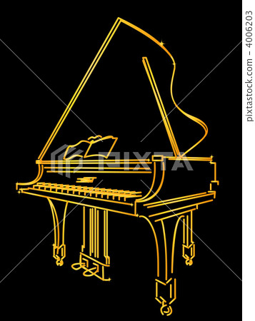 Golden piano Golden piano 4006203