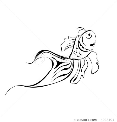 Line art fish Line art fish 4008404