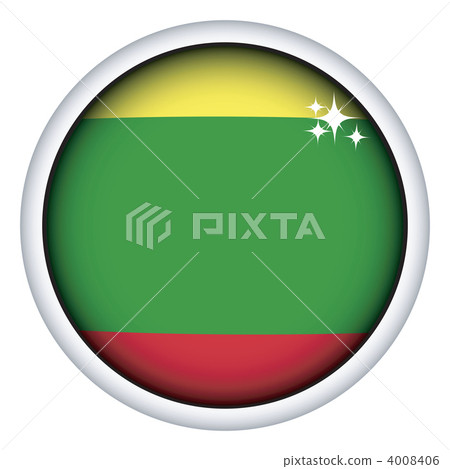 Lithuanian flag button Lithuanian flag button 4008406