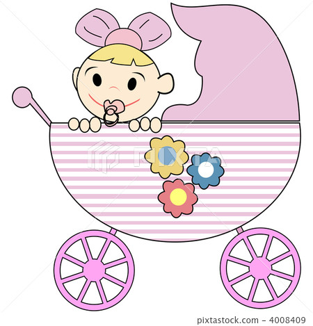 Baby in stroler Baby in stroler 4008409