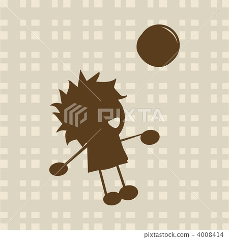 Little boy playing with ball Little boy playing with ball 4008414