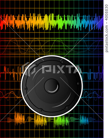 Rainbow disco background 4008830
