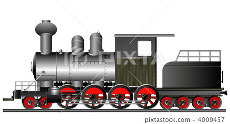 Old style locomotive 4009457