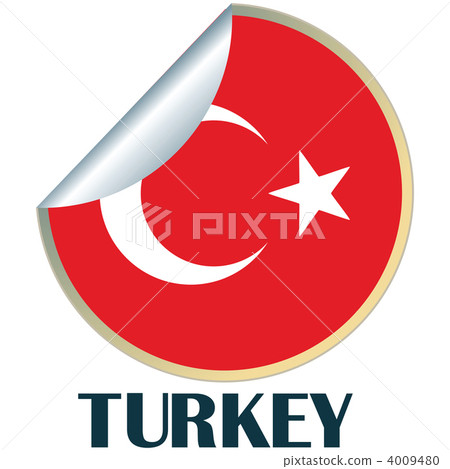 Turkey Sticker - Stock Illustration [4009480] - PIXTA