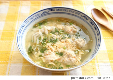 中國湯用蝦用肉餃子 4010933