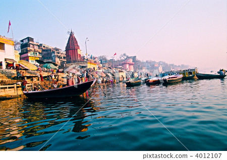 Ganges River-February 1997 (Varanasi / India) Ganges River-February 1997 (Varanasi / India) 4012107