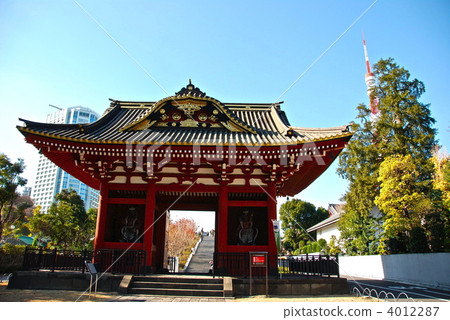Zojoji'Old Shotokuin Mausoleum Soomon'旁邊（東京都港區） 4012287
