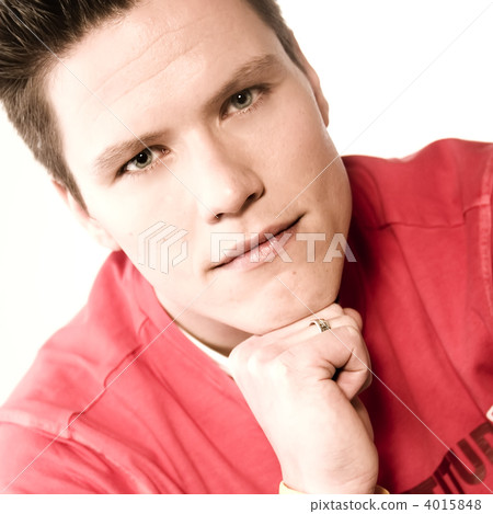 Boy with red jersey Boy with red jersey 4015848