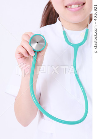 A nurse with a stethoscope 4016921