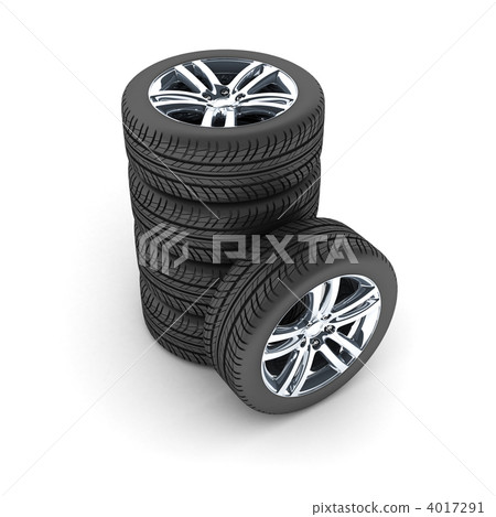鳥瞰五個輪胎 鳥瞰五個輪胎 4017291