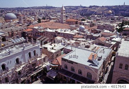 Bird's eye view of Jerusalem 4017643
