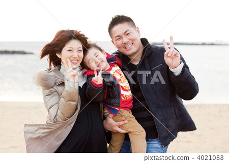 笑臉家庭照片 4021088