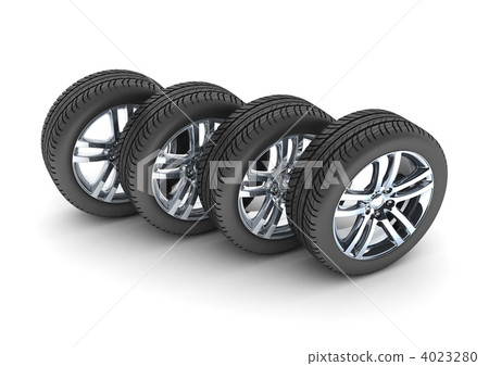 四個輪胎 四個輪胎 4023280