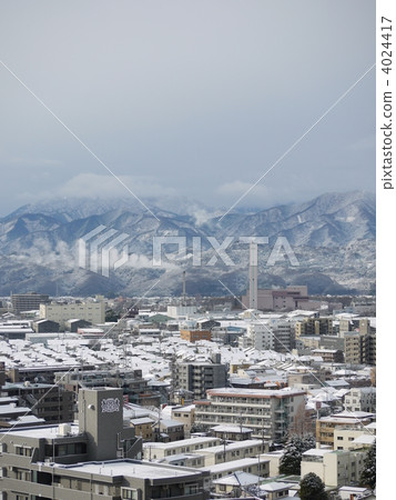 相模原雪風景視圖 4024417