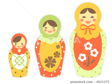 俄羅斯套娃 手工藝品 傳統工藝 4025375