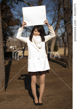 whiteboard, message board, female 4026075