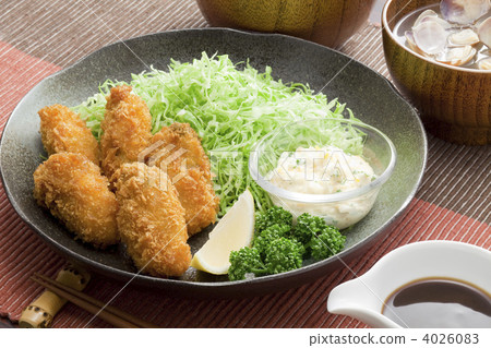 牡蠣炒和白菜 4026083