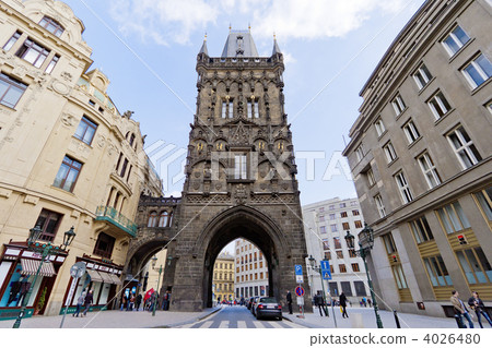 Prague gunpowder tower Prague gunpowder tower 4026480