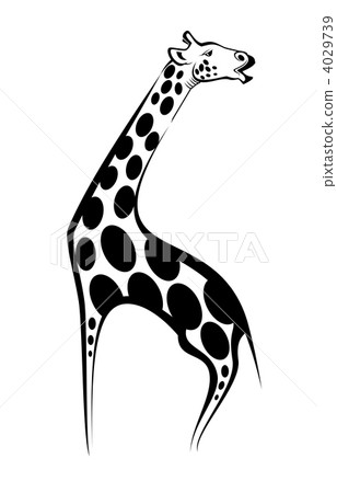 Giraffe mascot 4029739