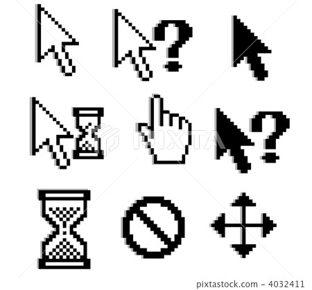 Pixelated graphics 4032411