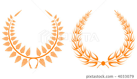 Set of laurel wreaths 4033079