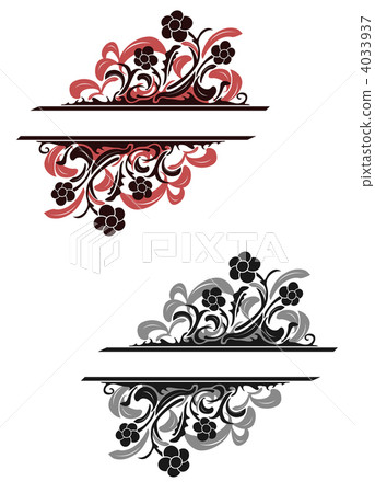 Floral frame 4033937