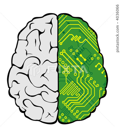 Brain and motherboard Brain and motherboard 4036066