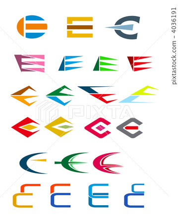 Alphabet letter E Alphabet letter E 4036191