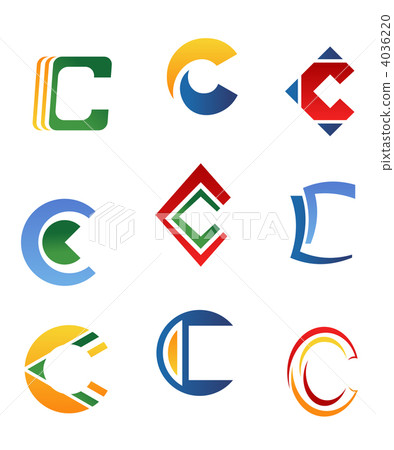 Letter C symbols 4036220
