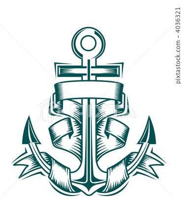 Anchor with ribbons Anchor with ribbons 4036321