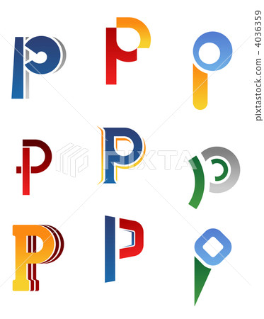 Alphabet letter P 4036359