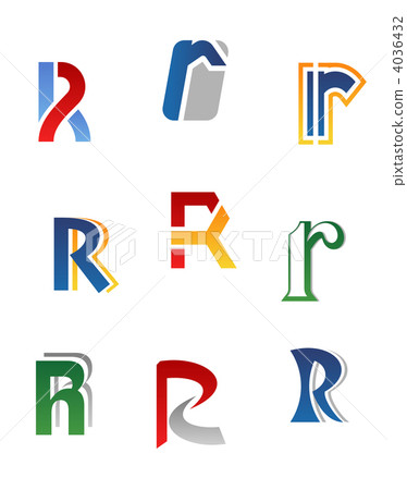 Alphabet letter R 4036432