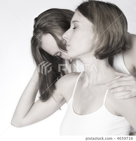 Kissing her neck 4039716