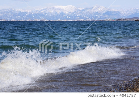 Winter in Lake Biwa Winter in Lake Biwa 4041787