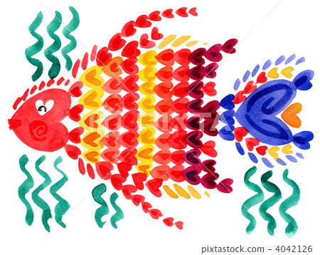 魚 illustration 數字動畫 4042126