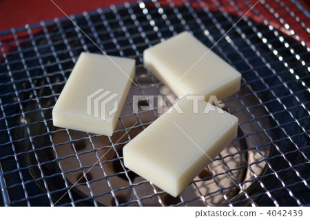 mochi, brazier, grilling 4042439
