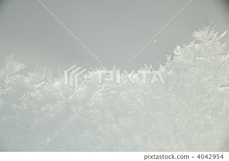 ice crystal, snow scene, copy-space 4042954