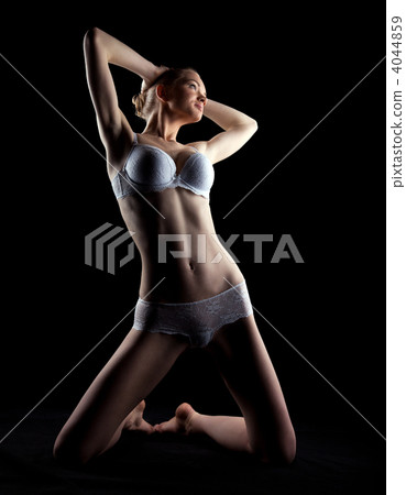 perfect woman in beauty white lingerie perfect woman in beauty white lingerie 4044859