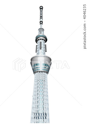 東京天空樹（天文台低角透明背） 4046235