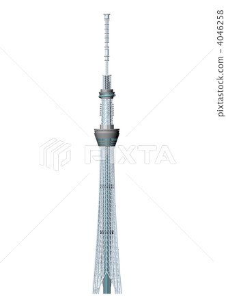 Tokyo Sky Tree (Front / Transparent Back) 4046258