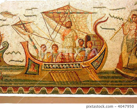 Mosaic of the Bardot Museum (Tunisia) 4047950