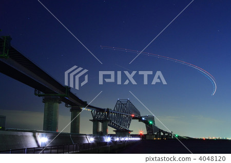 東京門橋晚上風景 東京門橋晚上風景 4048120
