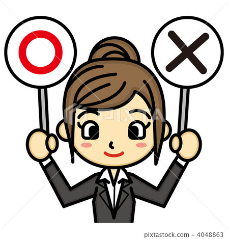 x-mark, businesswoman, x's and o's 4048863