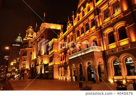 Night view of the Bund Night view of the Bund 4048876