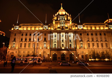 Night view of the Bund Night view of the Bund 4048890