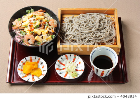 Set of a fifth leaflet and soba Set of a fifth leaflet and soba 4048934