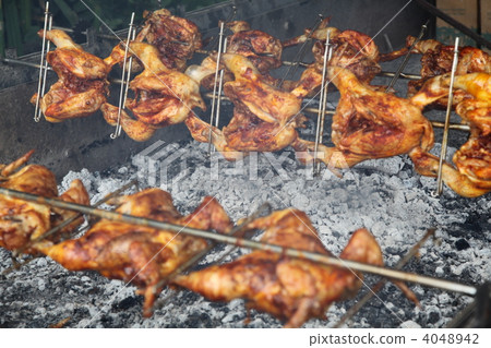 Chicken skewers 4048942